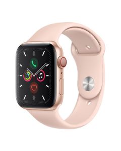 Apple Watch S5 40mm GPS Cellular Gold Aluminium case with Pink Sand Sport Band - Excellent